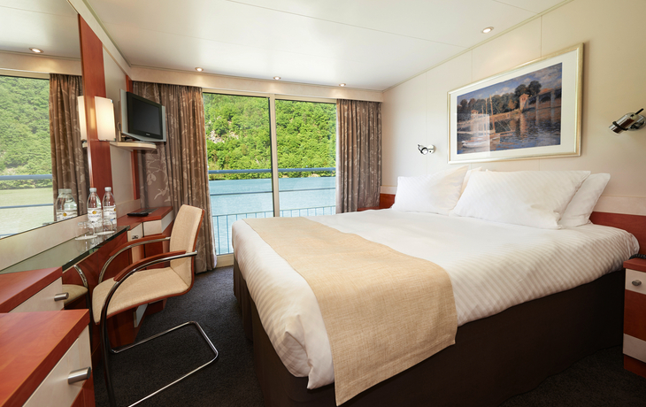 Kabinenbeispiel auf der MS River Diamoand