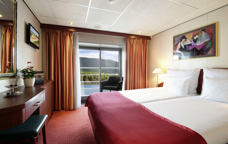 Beispielkabine auf der MS Compass Opera